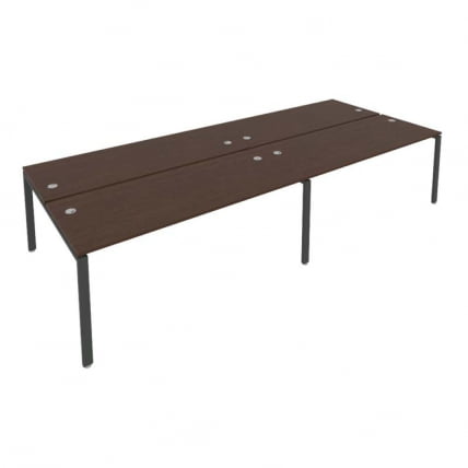 Рабочая станция на 4 раб.места Metal System Б.СМ-4.5 Венге/Антрацит_0