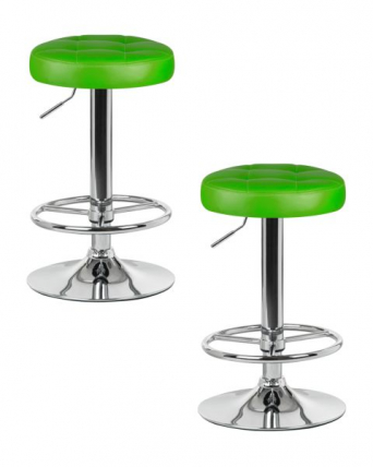 Табурет барный DOBRIN BRUNO (зеленый) 2 шт_0