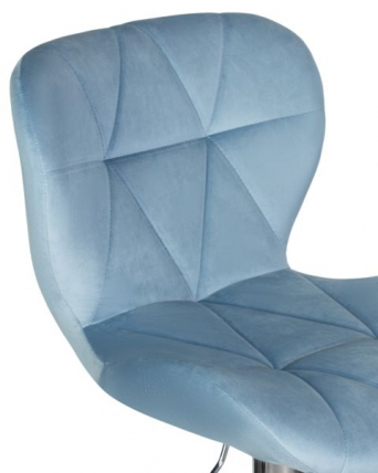 Стул барный DOBRIN BARNY (пудрово-голубой велюр (MJ9-74)) 2 шт_9