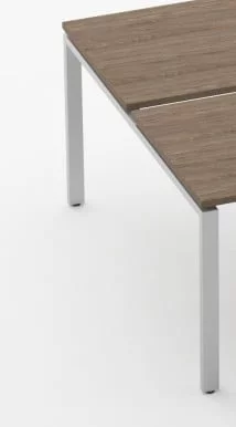 П-образный металлический каркас с траверсами Deka 7.145.16 К Металлик матовый муар_0