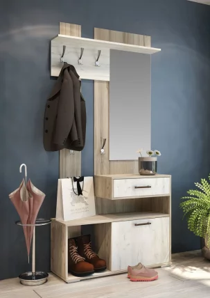 Прихожая Смарт 2 Дуб Кантри Дуб Прованс_0