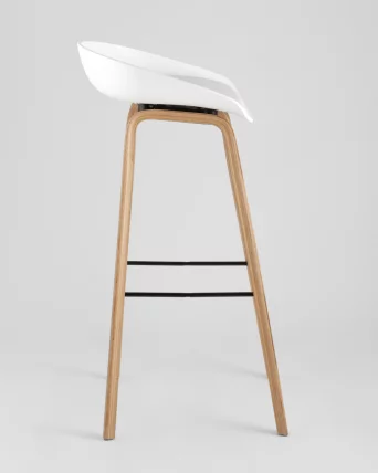 Барный стул Libra Soft с подушкой Белый_3