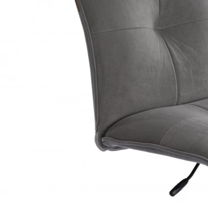 Кресло Azura флок , серый, 29_7