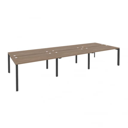 Рабочая станция на П-образном м/к ONIX O.MP-D.RS-6.3.7 Дуб Аризона/Антрацит_0