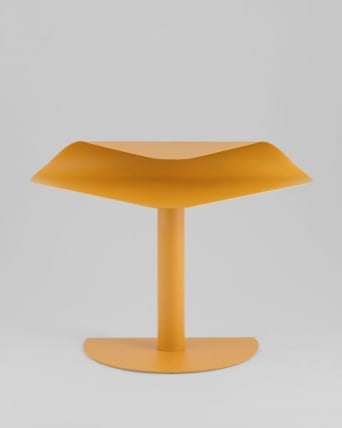 Журнальный столик Cornea металл желтый_5