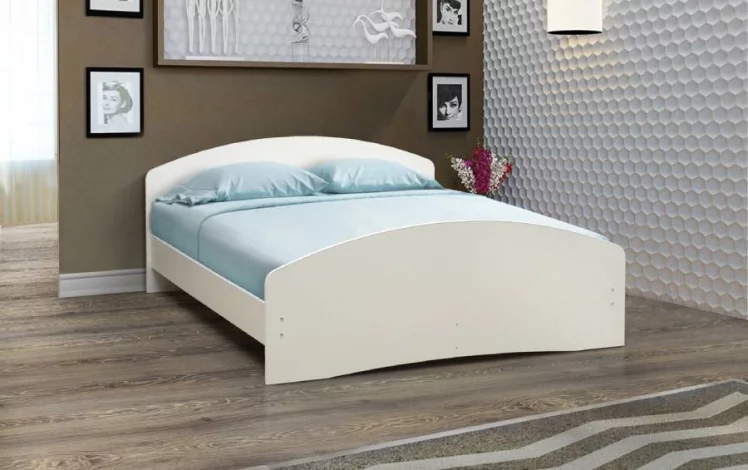 Кровать на уголках №2 1400*1900 Итальянский орех_0