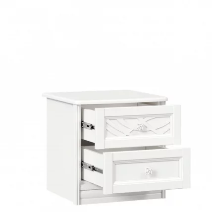 Тумба прикроватная Джулия ЛД 695.030.000 Белая_1