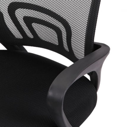 Кресло CROMEX (КРОМЕКС) Top CH-695 ХРОМ сетка/ткань TW черное_9