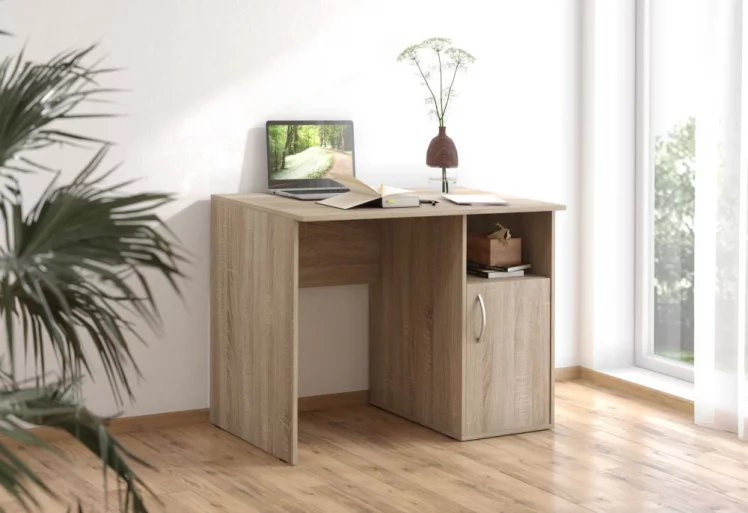 Компьютерный стол COMP CD 1059 Дуб Сонома светлый_10