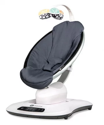 Электронное кресло-качалка 4Moms Mamaroo 4.0 Графитовый меш_0