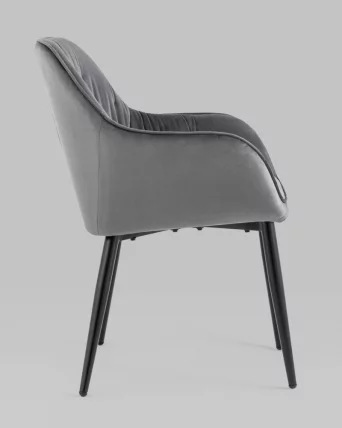 Стул Алекса велюр Серый_3