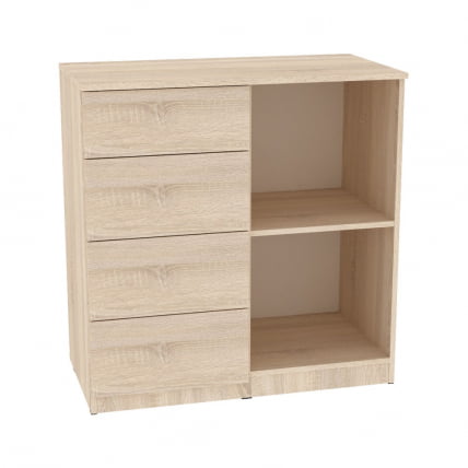 Комод Калисто(K20)923х902х468PUSHtoOPEN(ЯАС)_1