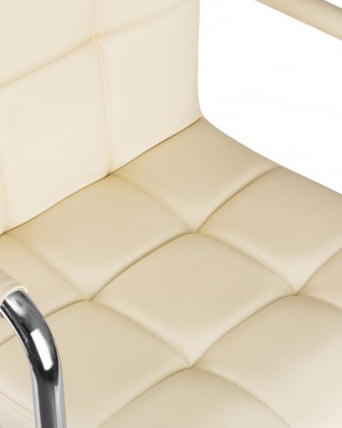 Стул барный DOBRIN KRUGER ARM (кремовый) 2 шт_7