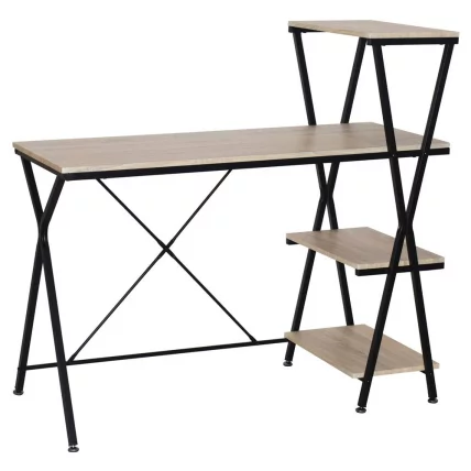 Стол на металлокаркасе BRABIX LOFT CD-004 Дуб натуральный_1