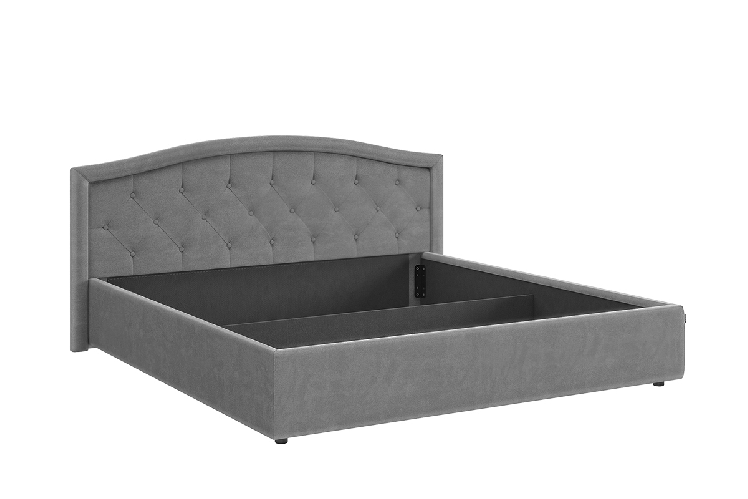 Кровать 1.8 Верона 2 с подъем. механизмом ZP.KM1.8-02 какао (велюр)_1