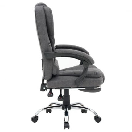Кресло офисное с функцией вибромассажа CROMEX (КРОМЕКС) Chill MS-005 ткань серое_6