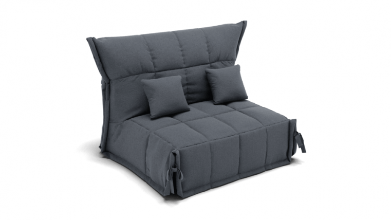 Диван Джаз 1200 (ЗР) Цвет фасада: Серый; Тип: Прямой; Материал фасада: Металл/Велюр_0