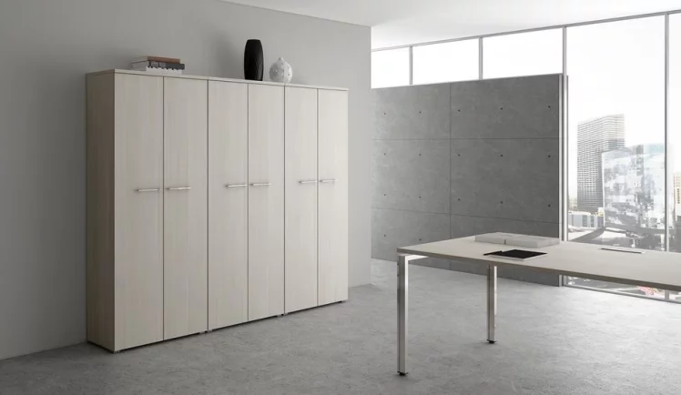 Стол системы БЭНЧ, переговорный, начальный GLOSS LINE НСПН-П.928 Ivory_1