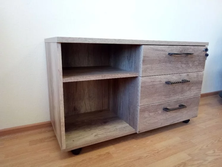 Тумба приставная TLC-3D (Дуб Каньон)_1