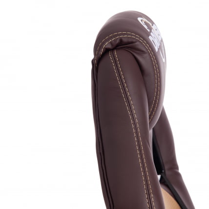 Кресло DRIVER (22) кож/зам/ткань, коричневый/бронза, 36-36/TW-21_10