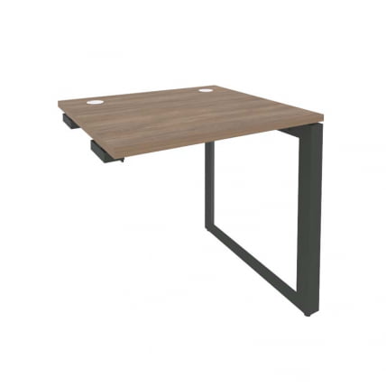 Стол-приставка на О-образном м/к к опорным элементам ONIX O.MO-SPR-0.7 Дуб Аризона/Антрацит_0