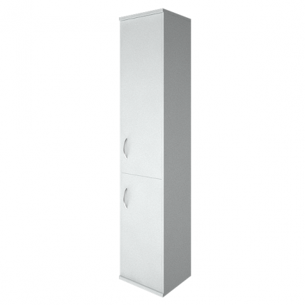 Шкаф высокий узкий правый Riva А.СУ-1.3 Пр Белый_0