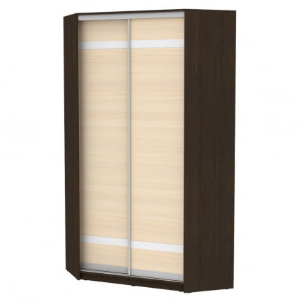 Шкаф-купе Белла(H10)2200х1153х1153(Венге-ДМ-D9D9)_0