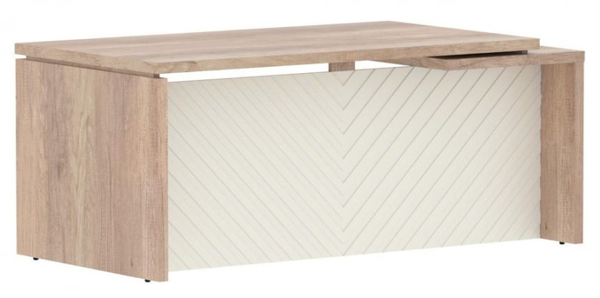 Стол руководителя левый Torr LUX TLCT 189 L Дуб Каньон Латте_0