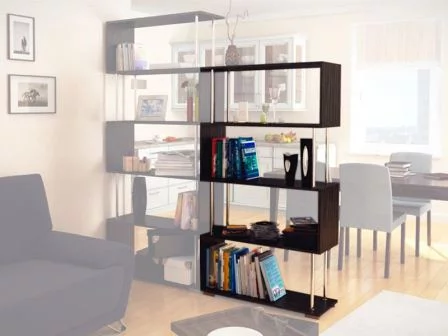 Стеллаж Зигзаг 2 венге_2