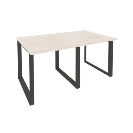 Стол переговорный (2 столешницы) ONIX O.MO-PRG-2.0 Денвер Светлый/Антрацит_0