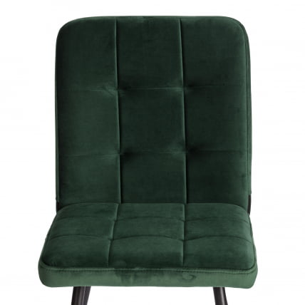 Стул обеденный Medeo LT, велюр, Deep Forest (изумруд), 45х56х89 см_6