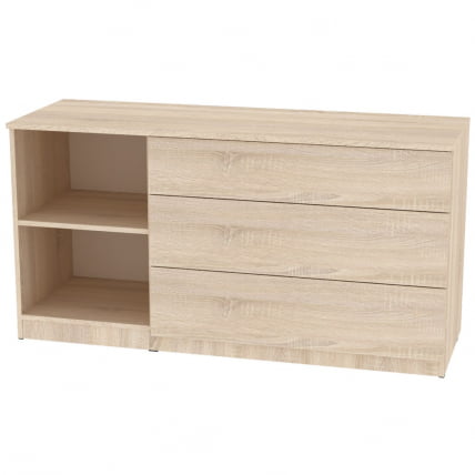 Комод Калисто(K46)699х1352х468PUSHtoOPEN(ДМ)_1