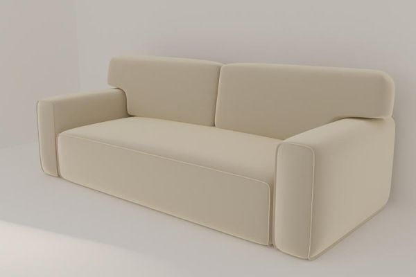 Диван прямой Сандвик (Berhouse) Цвет фасада: Грей рогожка; Тип: Прямой; Материал фасада: Микророгожка_2