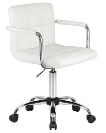 Офисное кресло для персонала DOBRIN TERRY (белый) 2 шт_2