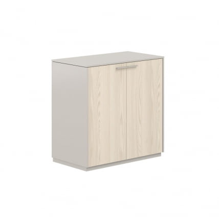 Шкаф низкий Atlas NZ-0304.GS.YN Серый камень Ясень Наварра_0