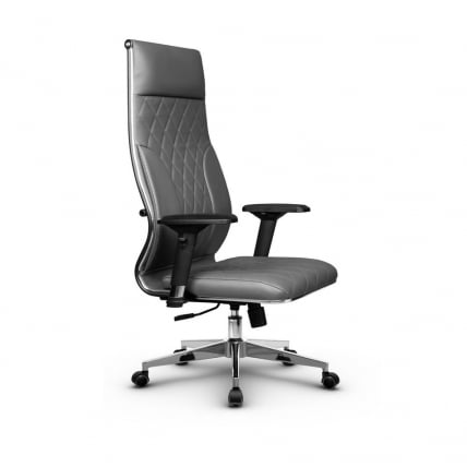 Кресло руководителя Metta L 1m 44M/4D Комплект 3 Серое_1