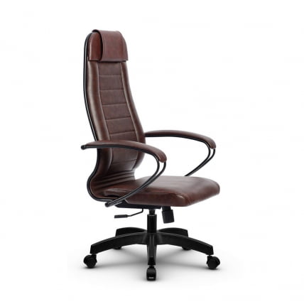 Кресло офисное МЕТТА Комплект 28, Основание 17831 Комплект 1 Коричневое_1