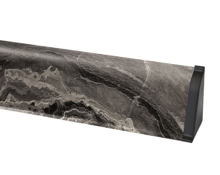 Плинтус с заглушками ПЛ 124.1.150 Паладина_0