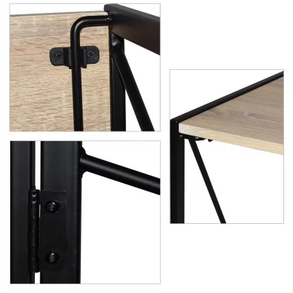 Стол на металлокаркасе BRABIX LOFT CD-002 Дуб натуральный_5