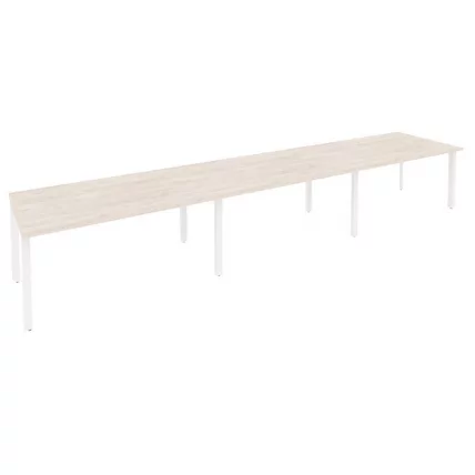 Стол переговорный (3 столешницы) ONIX O.MP-PRG-3.4 Денвер Светлый/Белый_0