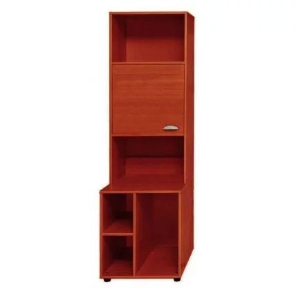 Стеллаж с тумбой под системный блок и дверкой Modul 3 Яблоня СМД.01/СМД.03_0