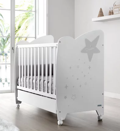 Кроватка 120x60 Micuna Estela White/Grey_0