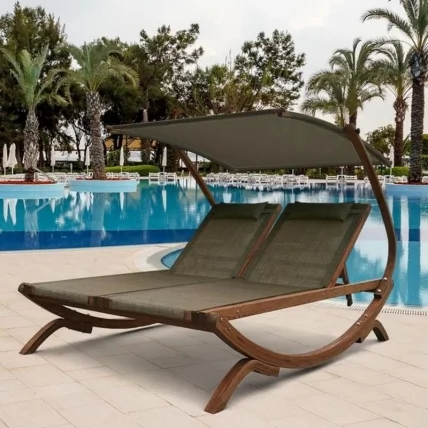 Шезлонг-лежак Мальта AFM-510 Olive_1