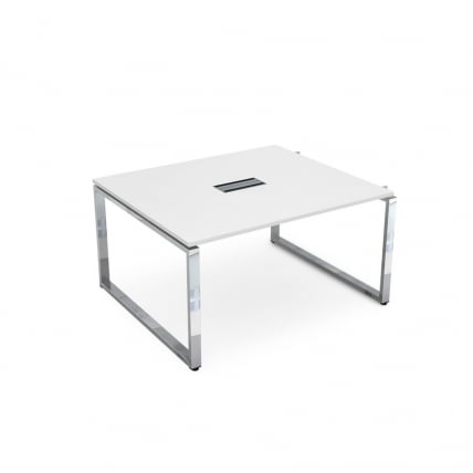 Стол системы БЭНЧ, переговорный, начальный GLOSS LINE НСПН-О.926 Белый Премиум_0