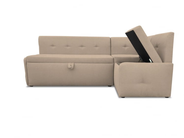 Кухонный уголок Вена рогожка Savana Plus Coral_1