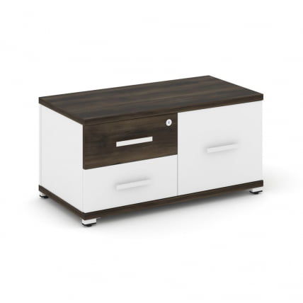 Тумба приставная сервисная CONCEPT CN.TSR-001 B/W Дуб Мали Белый бриллиант Белый_0