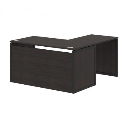 Стол письменный угловой левый XTEN-QP XQPCT 1415H L Дуб Юкон Антрацит_0