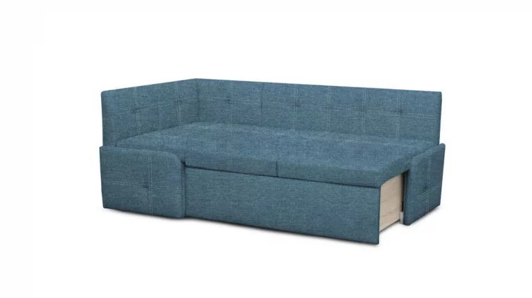 Кухонный уголок Вена рогожка Savana Plus Blue_0