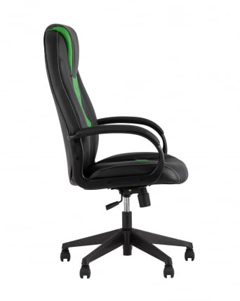 Геймерское кресло TopChairs ST-CYBER 8 черный/салатовый_3