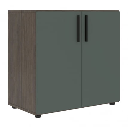 Шкаф с глухими малыми дверьми VELION VLCS 80.1 Нефрит Дуб Сильвер_0